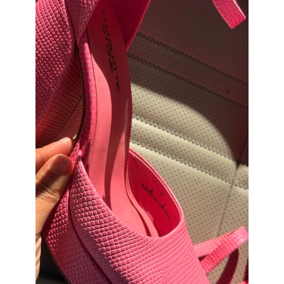 CHARLOTTE STONE Fran Flamingo US 9 Sabrina Carpenter Barbie Mary Jane Feminine - Picture 7 of 10